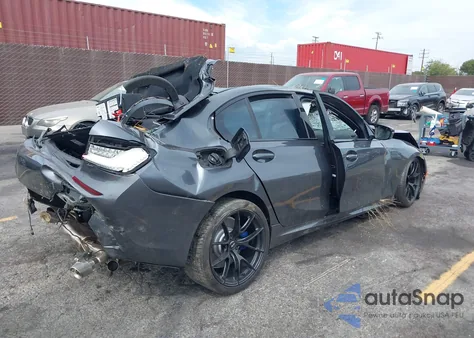 2020 BMW 3 Series M340I z USA, uszkodzony, nr VIN WBA5U7C02LFH68689